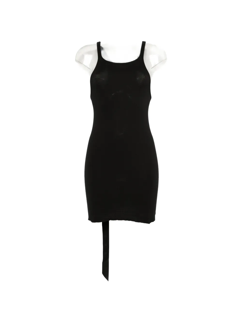 Rick Owens DRKSHDW sleeveless ribbed-knit top - Nero