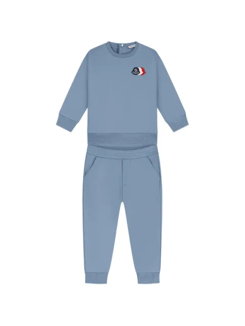Moncler Enfant logo-patch tracksuits