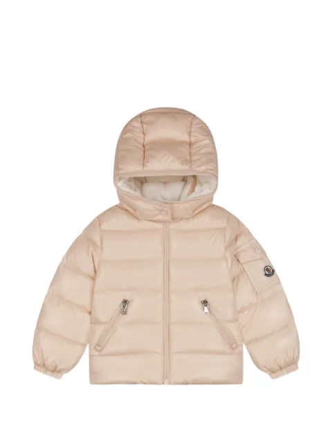 Moncler Enfant logo-patch padded coat