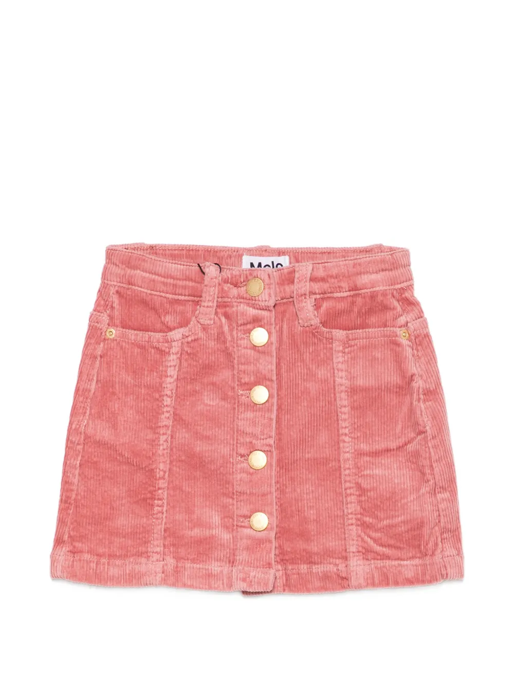 Molo Bera button-front skirt - Rosa