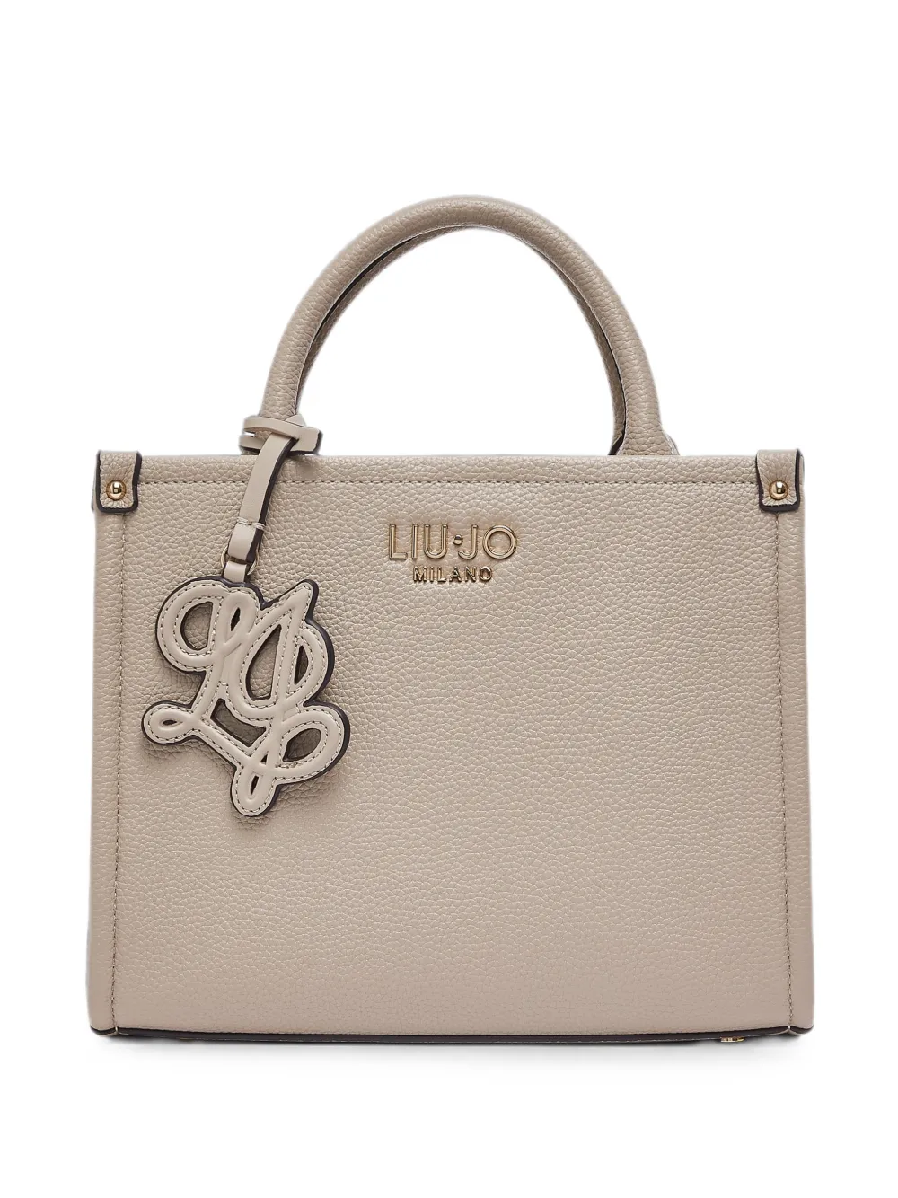 LIU JO small bag with charm - Toni neutri