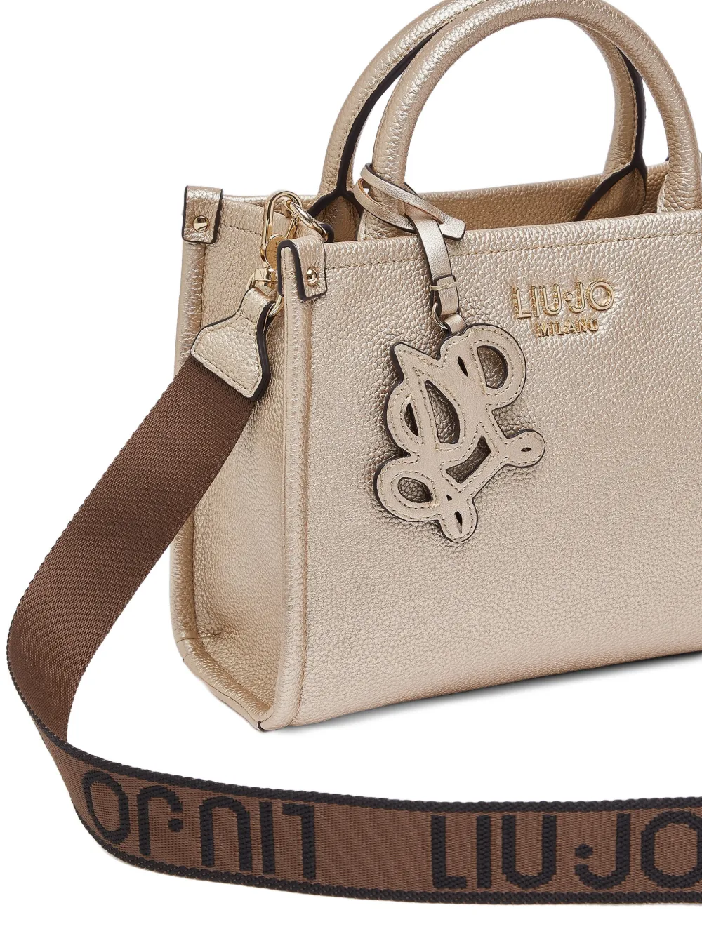 LIU JO Kleine tas met bedel Goud