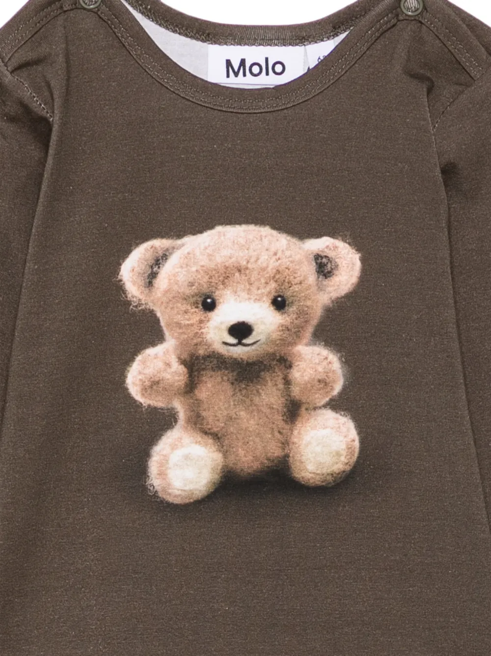 Molo Foss body met Teddy Bear-print Bruin