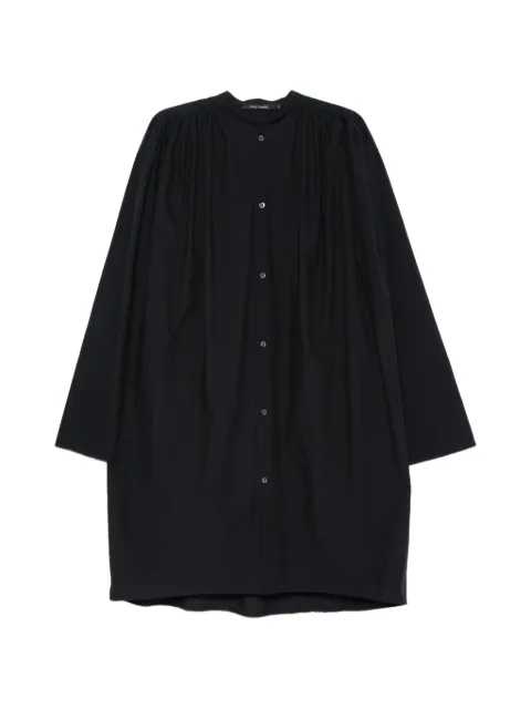 Sofie D'hoore gathered front-button mini dress
