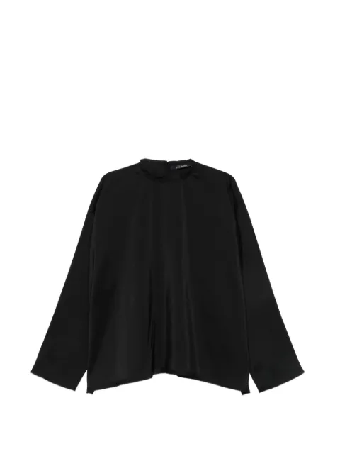 Sofie D'hoore satin-finish long-sleeve blouse
