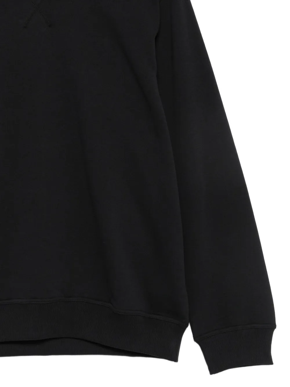 Sofie D'hoore Hoodie met ronde hals en lange mouwen Zwart