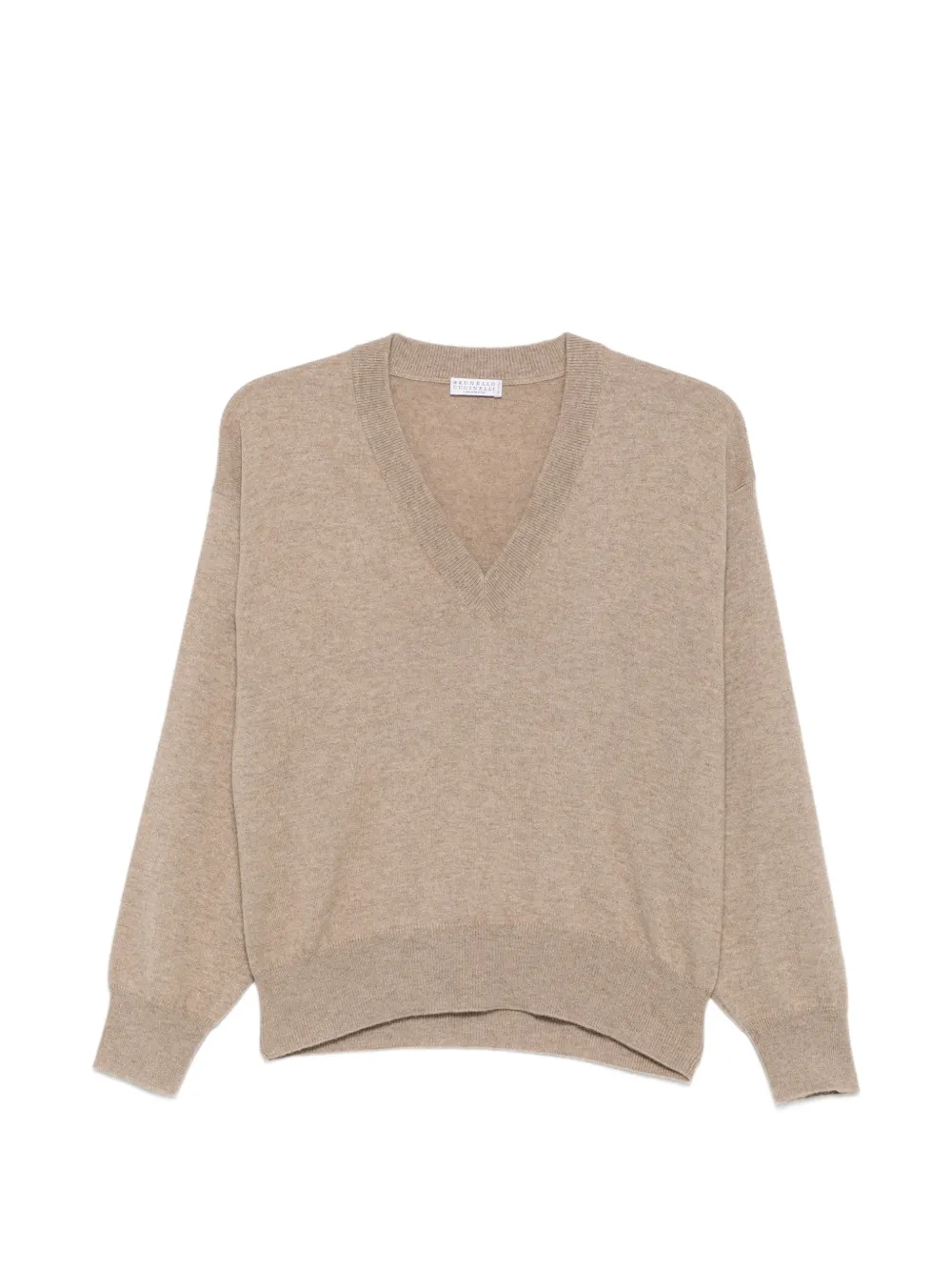 Brunello Cucinelli V-neck sweater - Toni neutri