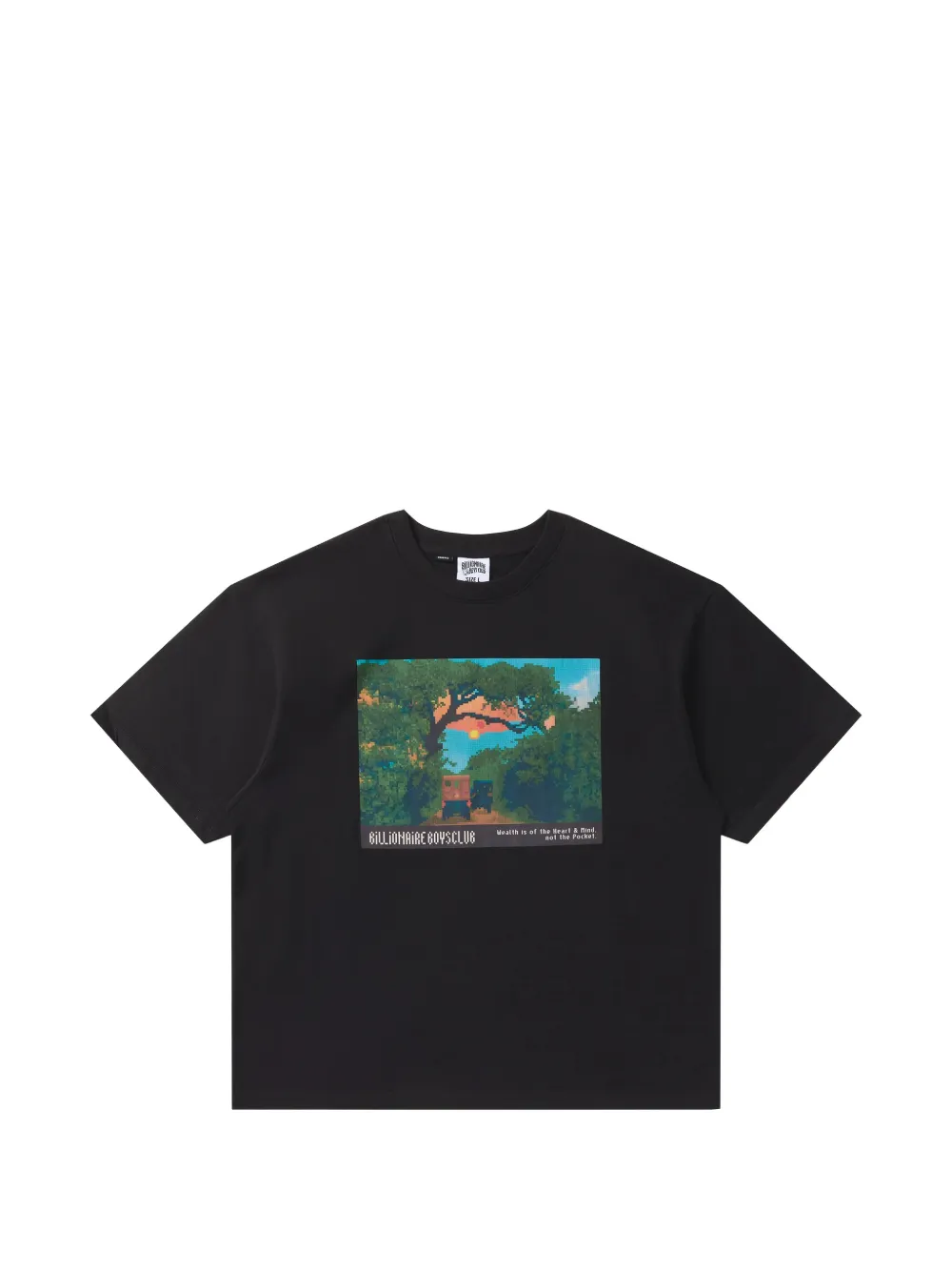 Billionaire Boys Club Wild SS Knit graphic-print T-shirt - Schwarz