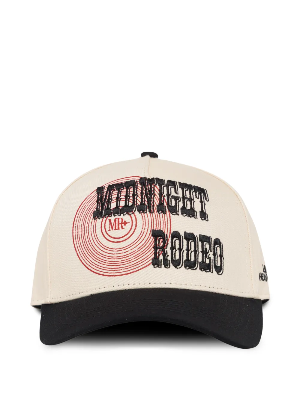 MIDNIGHT RODEO Whiskey logo-embroidered baseball cap - Nude