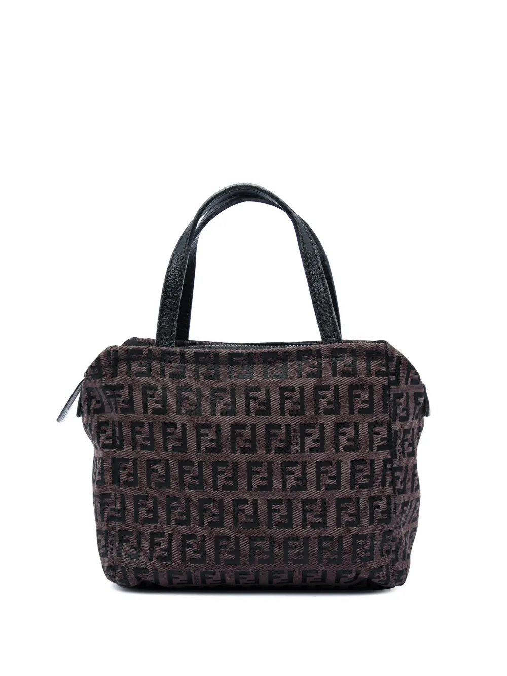 Fendi Pre-Owned 2000-2010 Zucchino Canvas handbag - Brown