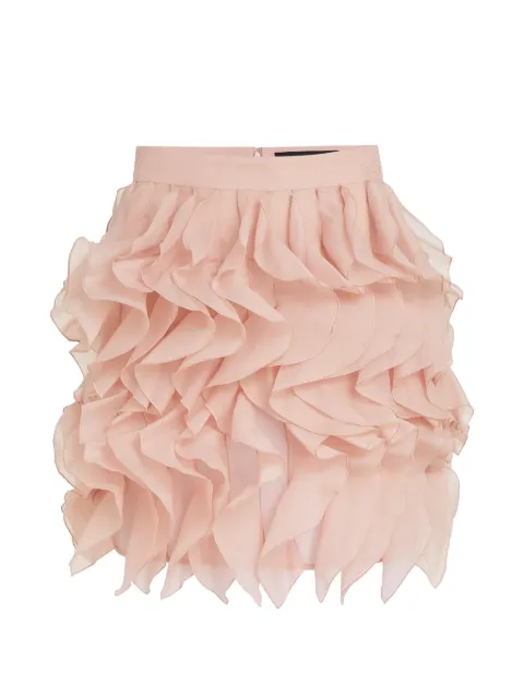 Karl Lagerfeld ruffled mini skirt