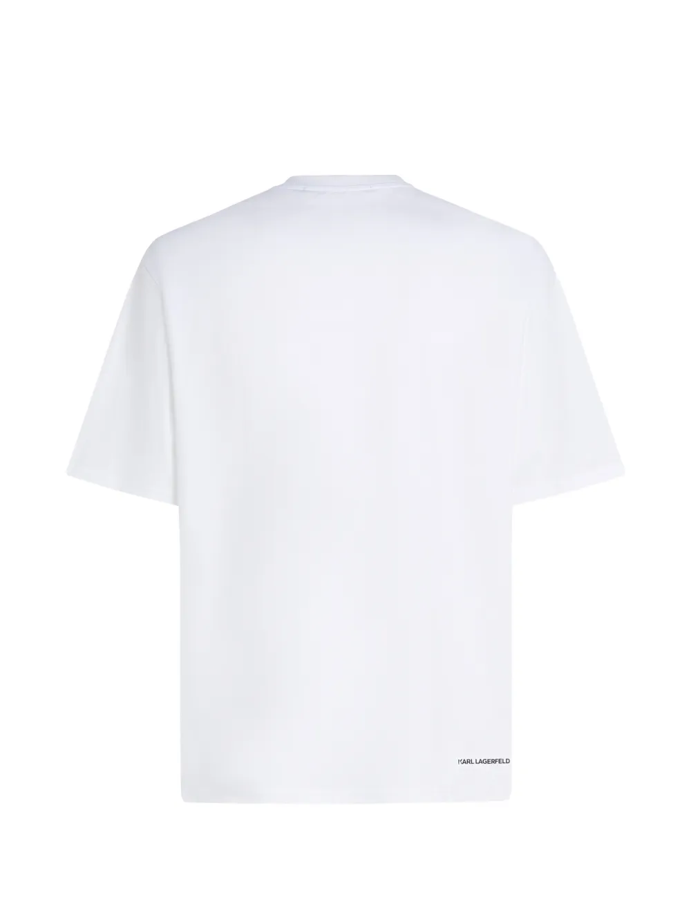 Karl Lagerfeld T-shirt met print Wit