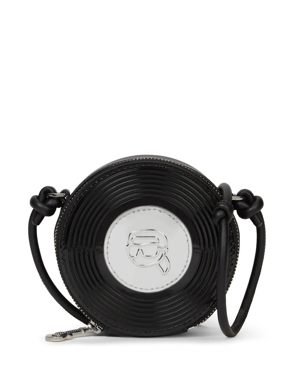 Karl Lagerfeld Ikon Novelty Turntable pouch - Nero
