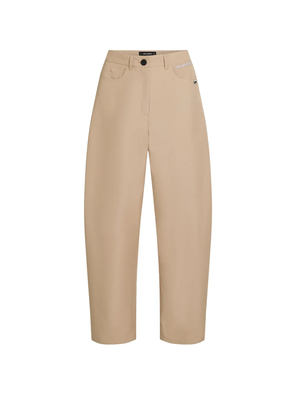 Karl Lagerfeld Ikon Barrel trousers - Nude