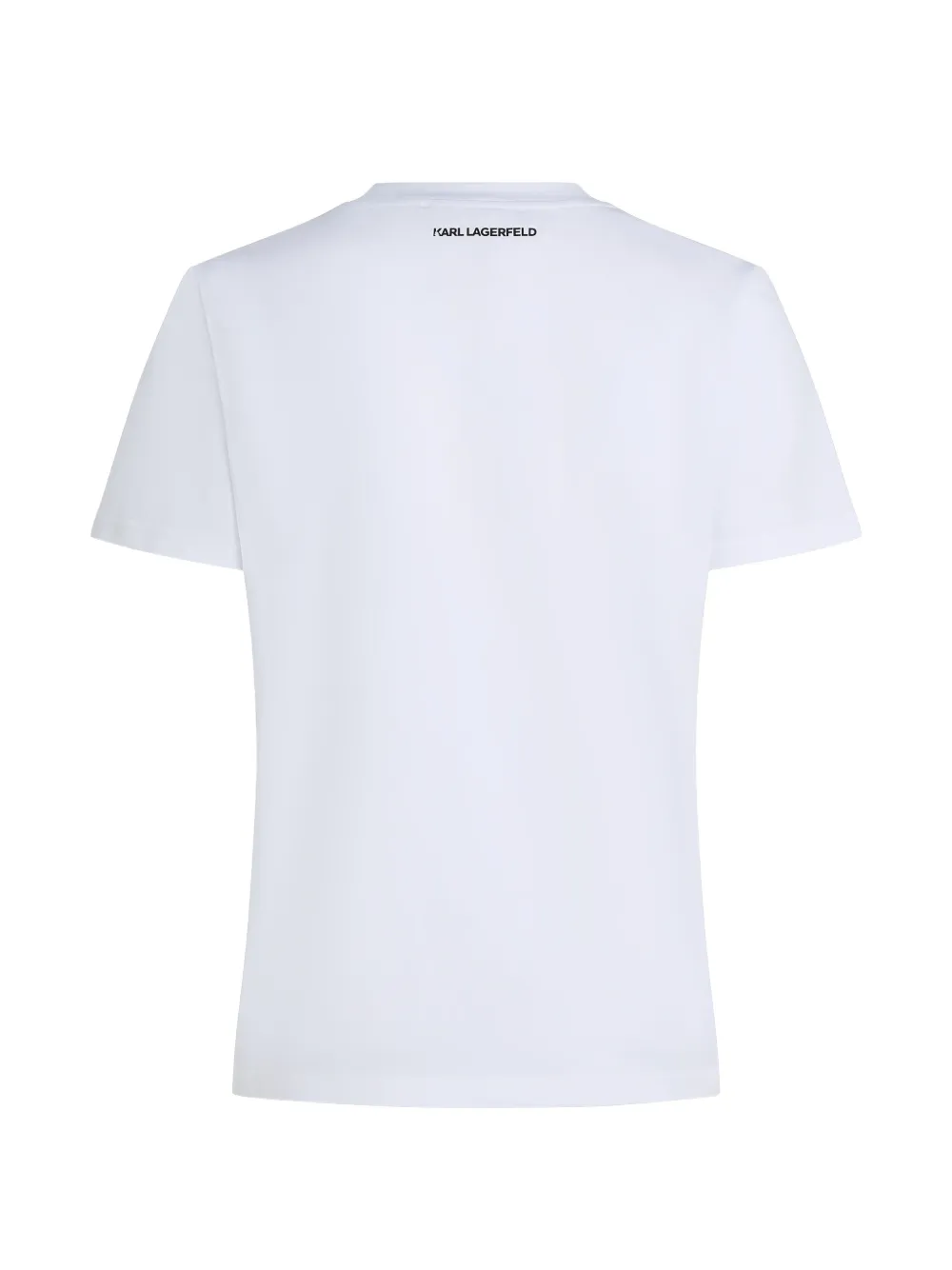 Karl Lagerfeld T-shirt met logoprint Wit