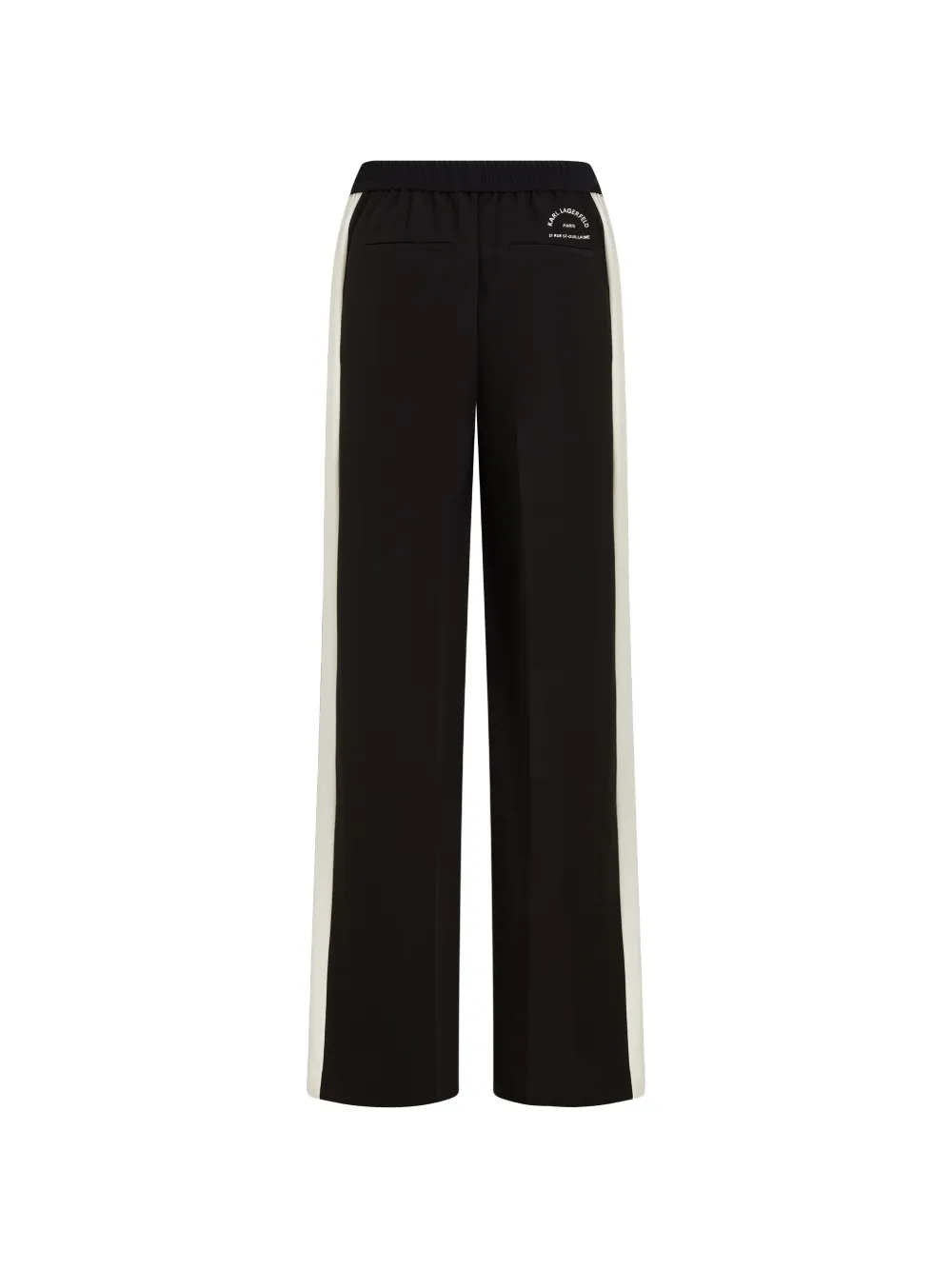 Karl Lagerfeld Broek met logoprint Zwart