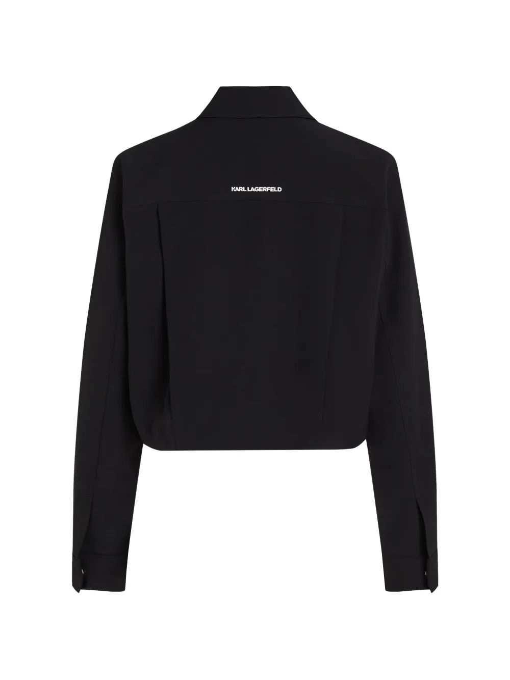 Karl Lagerfeld Jack verfraaid met logo Zwart