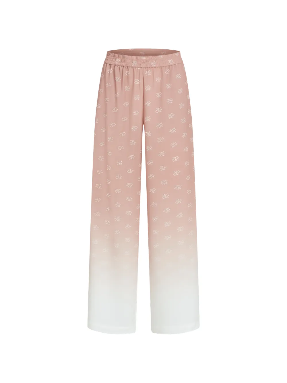Karl Lagerfeld Pantaloni con logo - Rosa