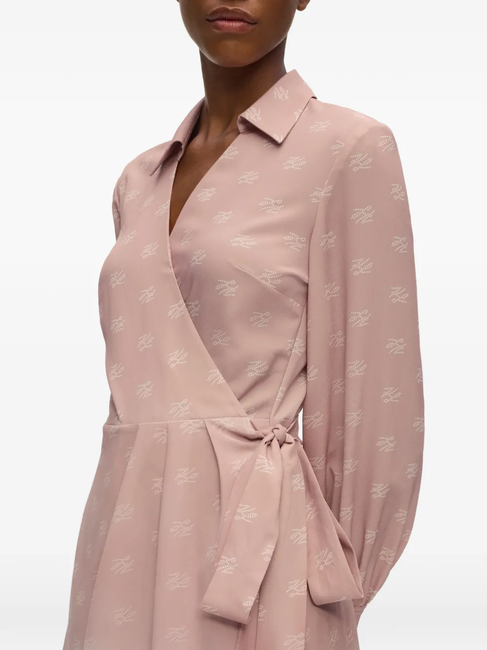 Karl Lagerfeld Mini-jurk met ombré-effect Roze