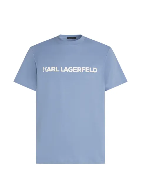 Karl Lagerfeld logo-print crew-neck T-shirt