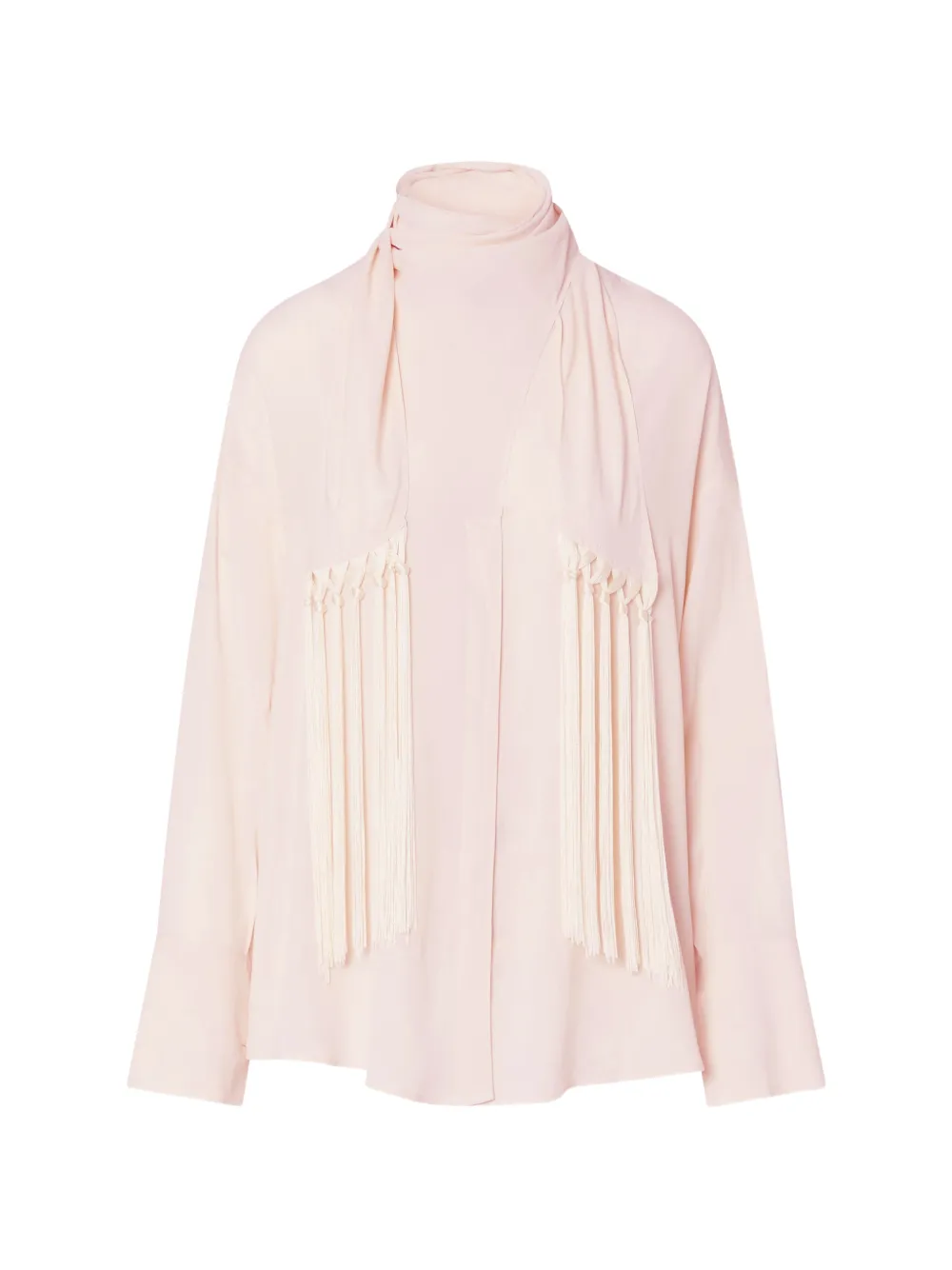 LIU JO shirt with scarf - Nude