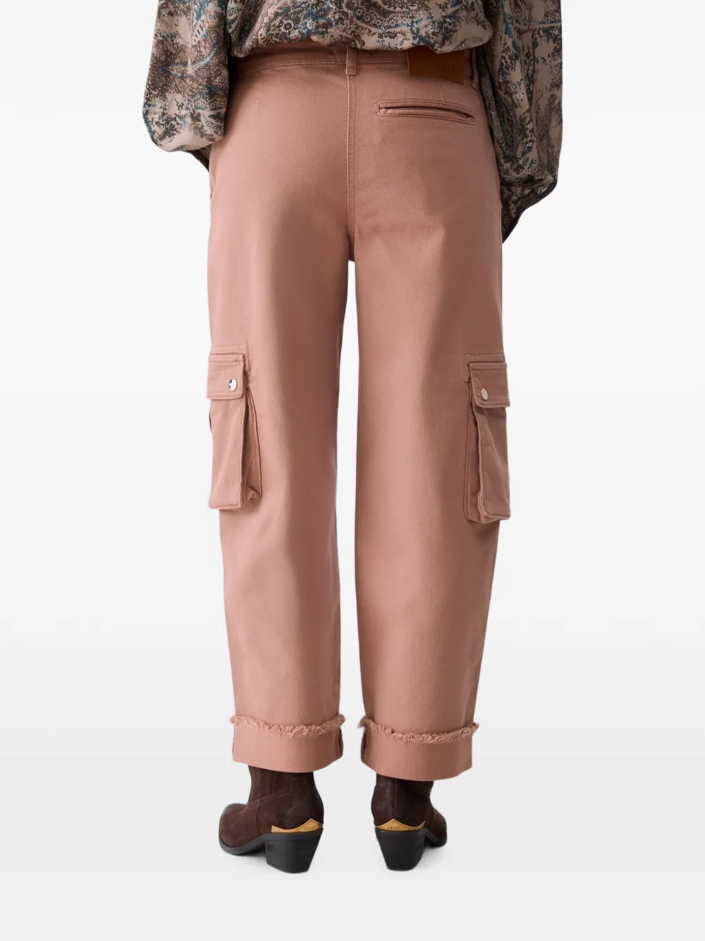 LIU JO Broek met zakken Roze