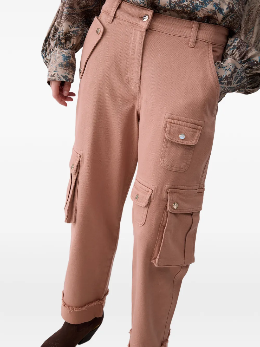 LIU JO Broek met zakken Roze