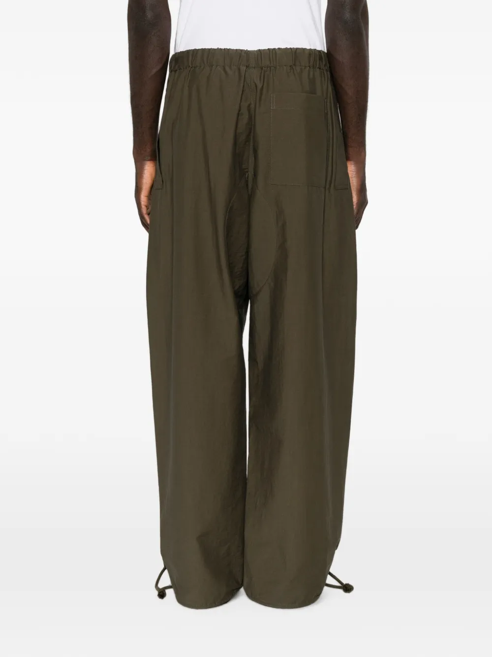 JW Anderson Trainingsbroek met geborduurd logo Groen