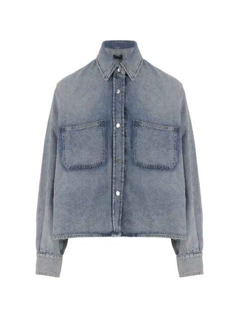 Haikure patch-pocket denim jacket