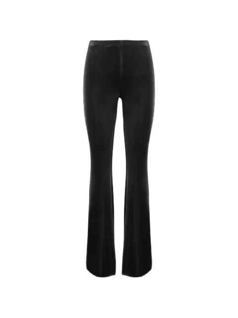 F.It pantalones acampanados con efecto de terciopelo