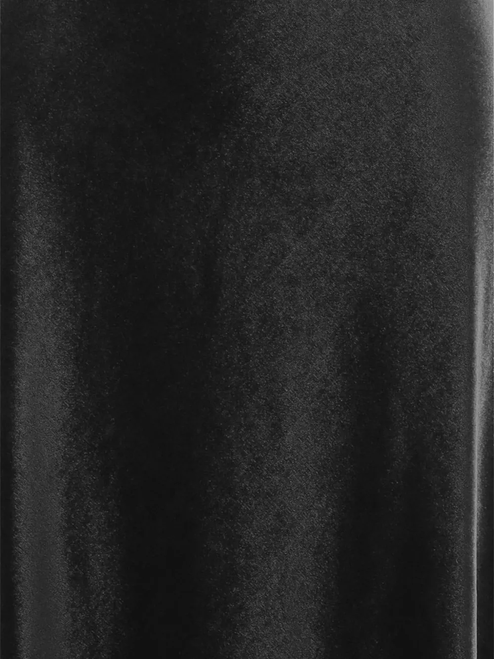 F.It Midi-rok met fluweel-effect en high-waist Zwart