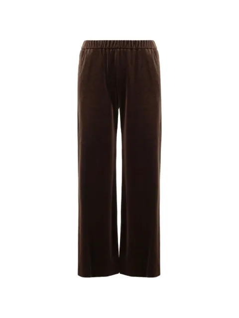F.It elasticated-waist straight trousers