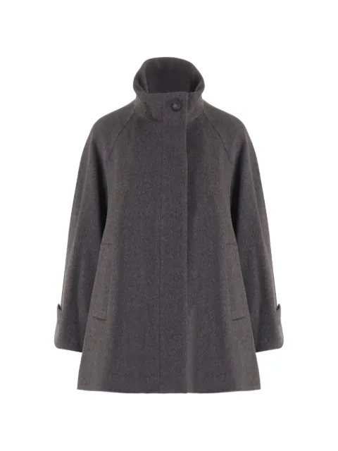 Tagliatore veste façon cape Leila à col montant