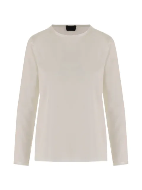 F.It long-sleeve crew-neck sweater