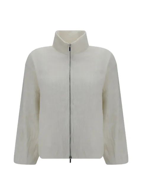 Gongdid Design high-neck bomber jacket