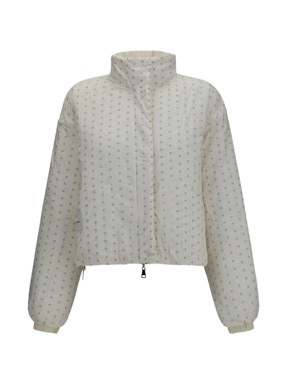 Gongdid Design reversible polka-dot puffer jacket - Nude