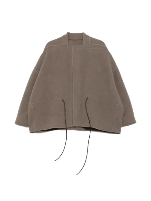 Rick Owens Sail self-tie flared jacket