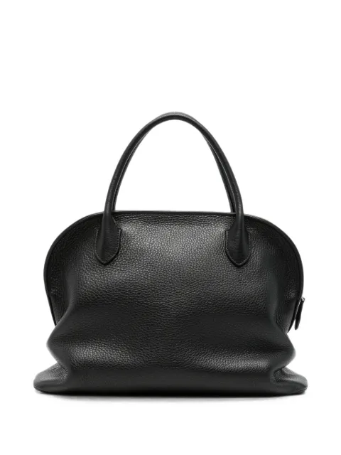 The Row Agnes 12 leather tote bag