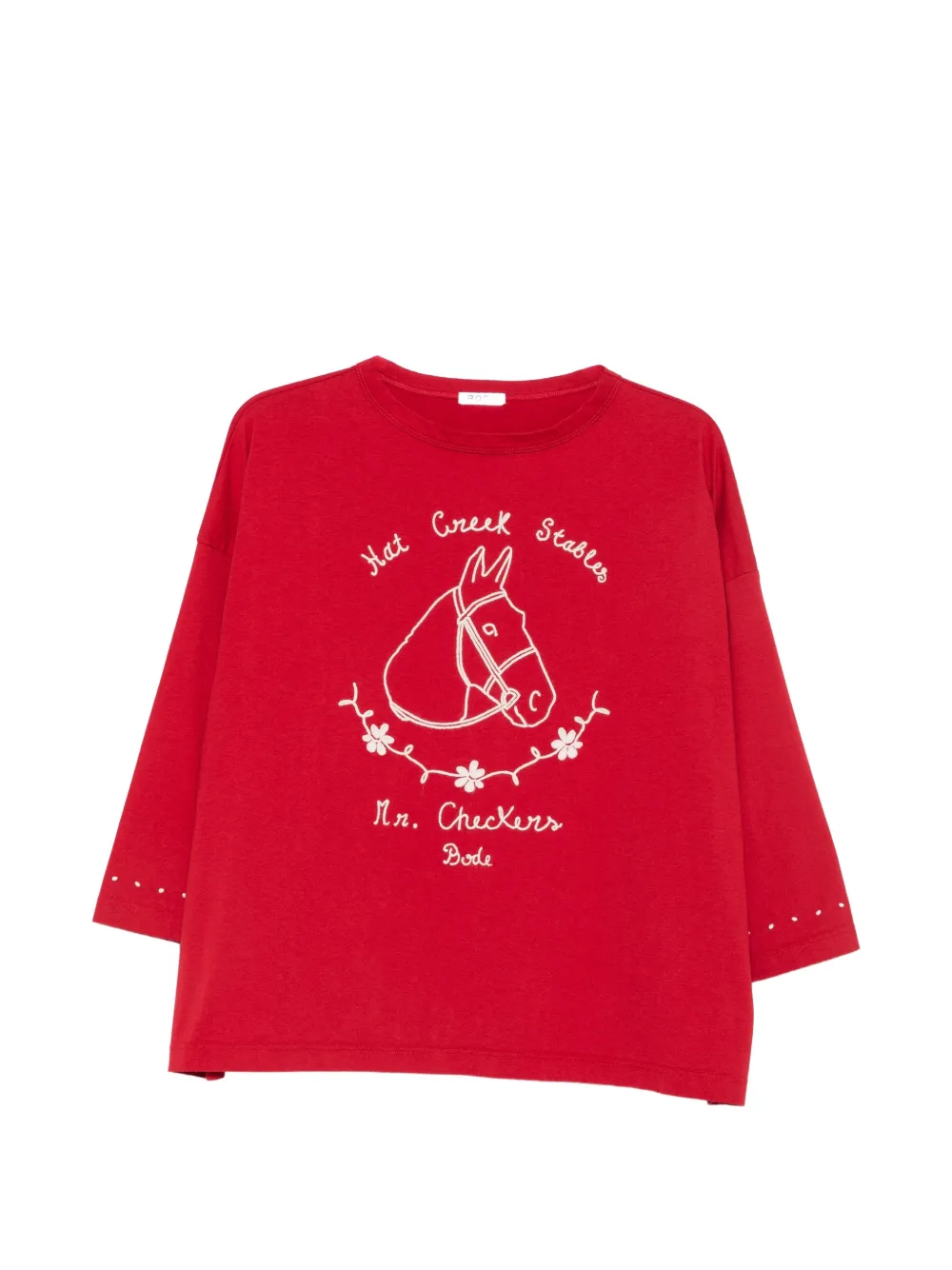 BODE Stables embroidered T-shirt