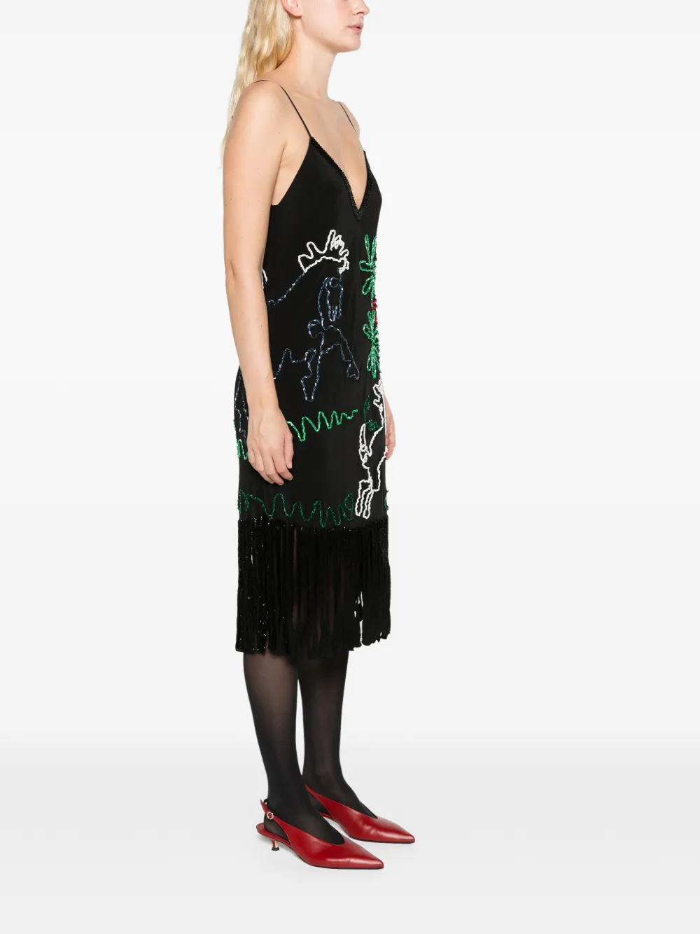 BODE Dream Pony dress Zwart