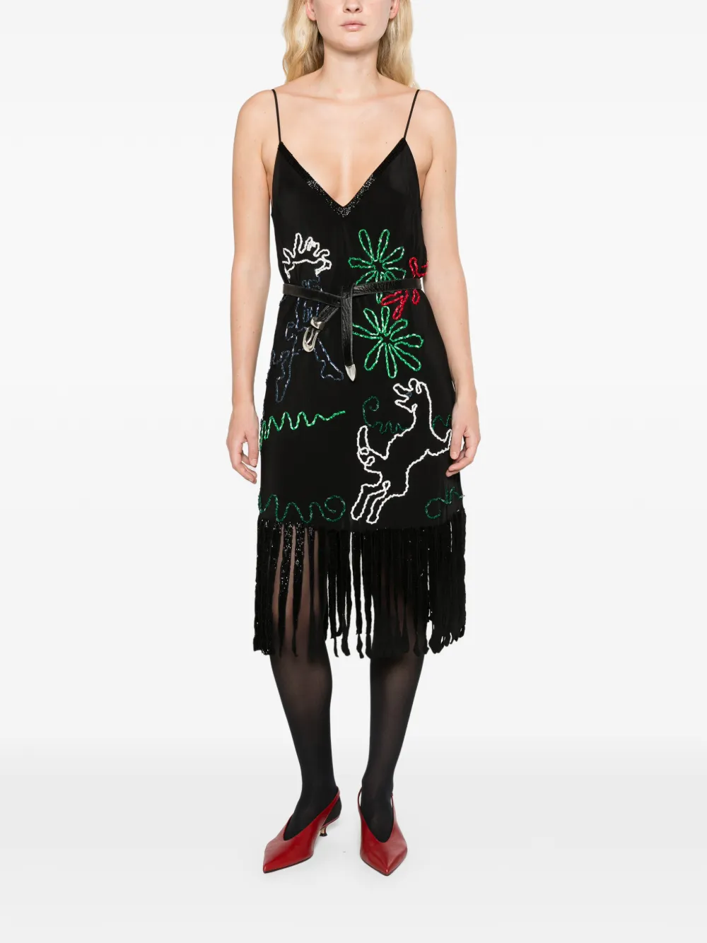 BODE Dream Pony dress Zwart