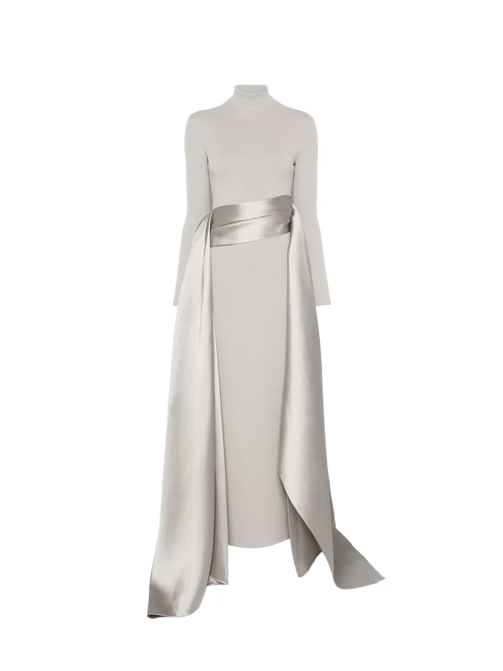 Solace London The Olivia maxi dress in pewter - Grigio