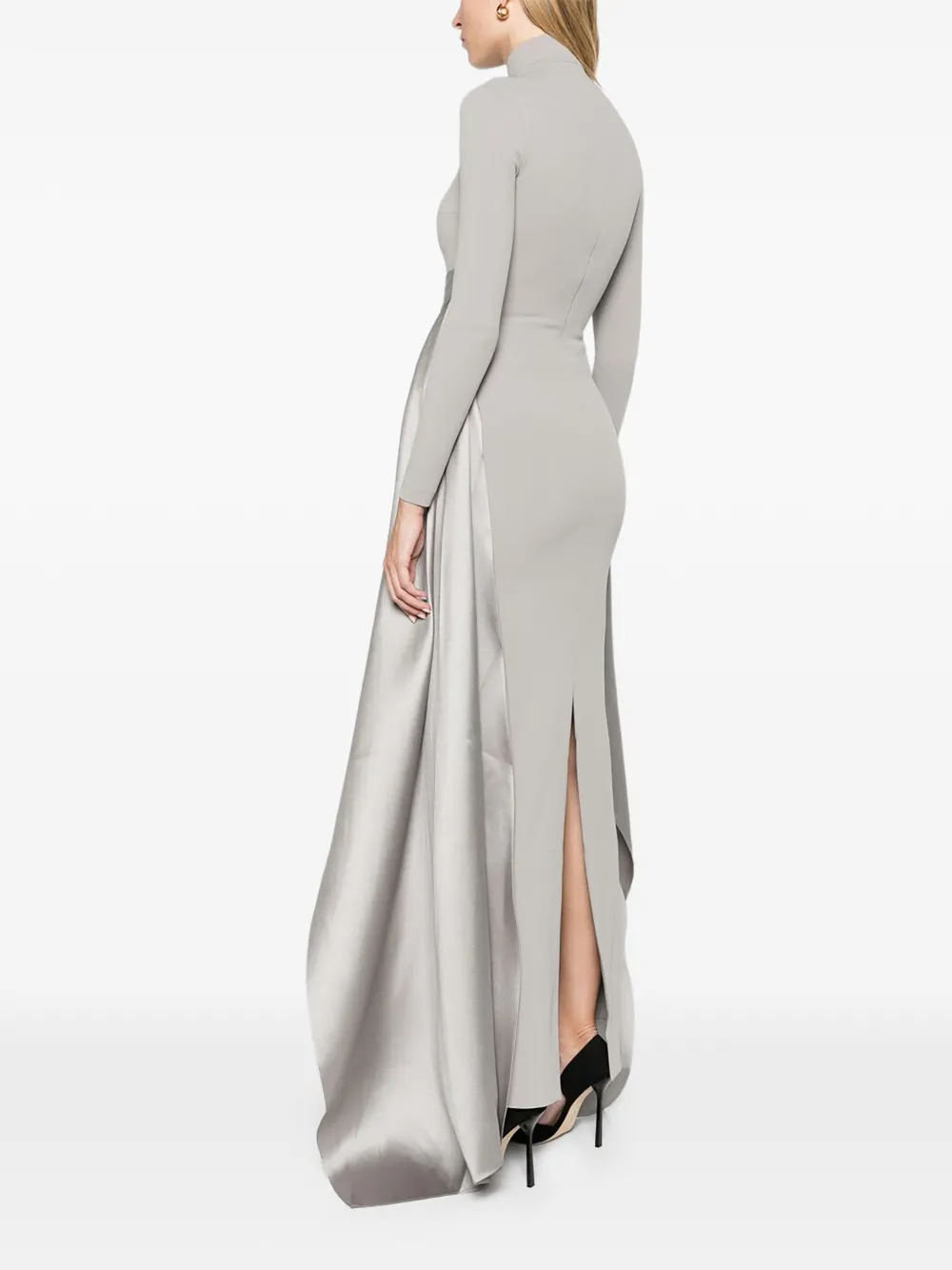 Solace London Olivia maxi dress Grijs