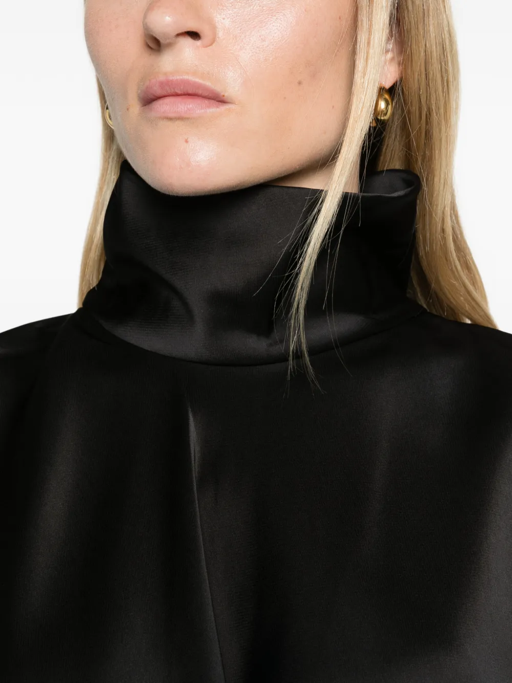 Solace London The Sedgewick maxi dress in black Zwart