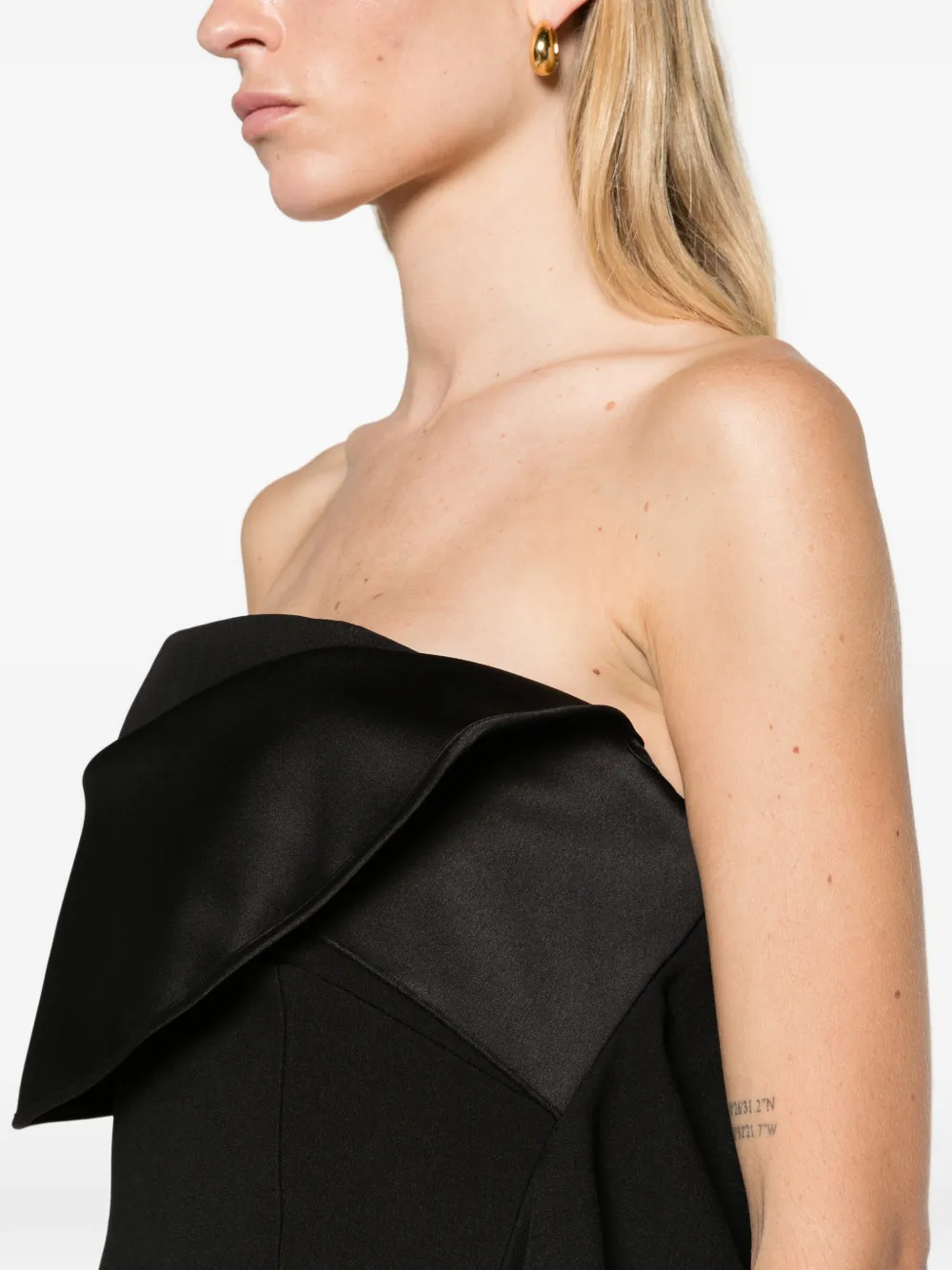 Solace London The Andress maxi dress in black Zwart