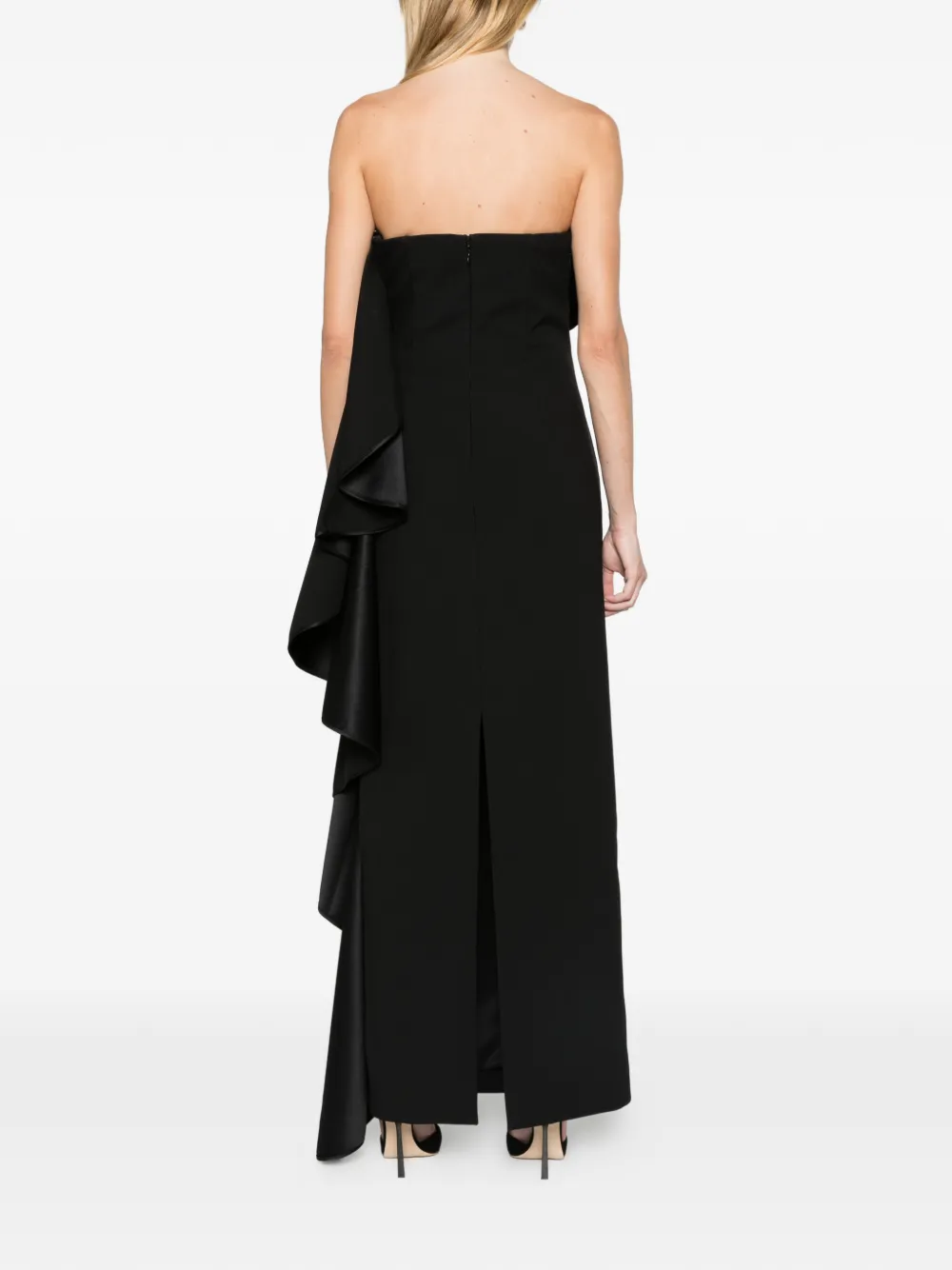 Solace London The Andress maxi dress in black Zwart