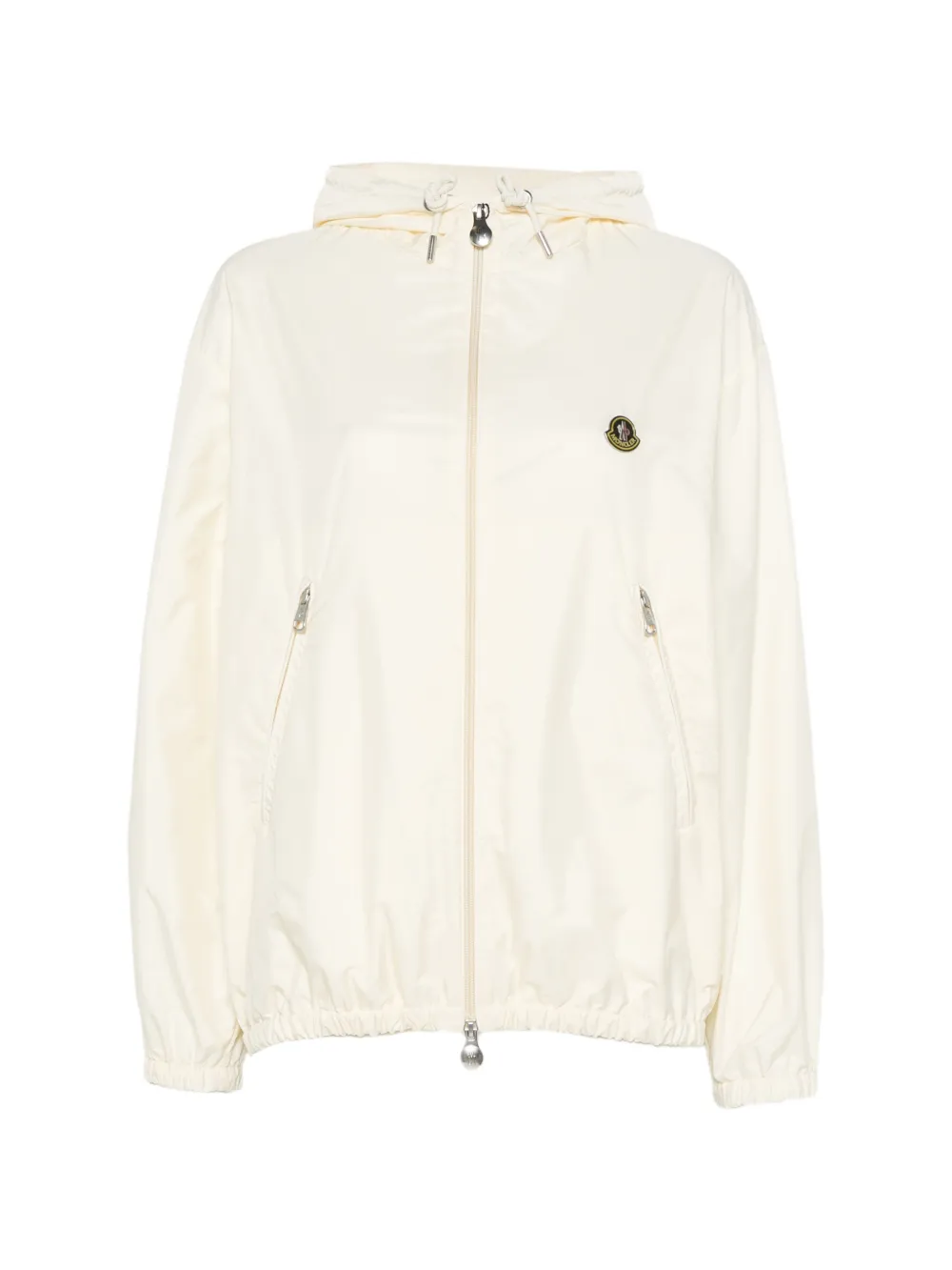 Moncler hooded windbreaker Wit