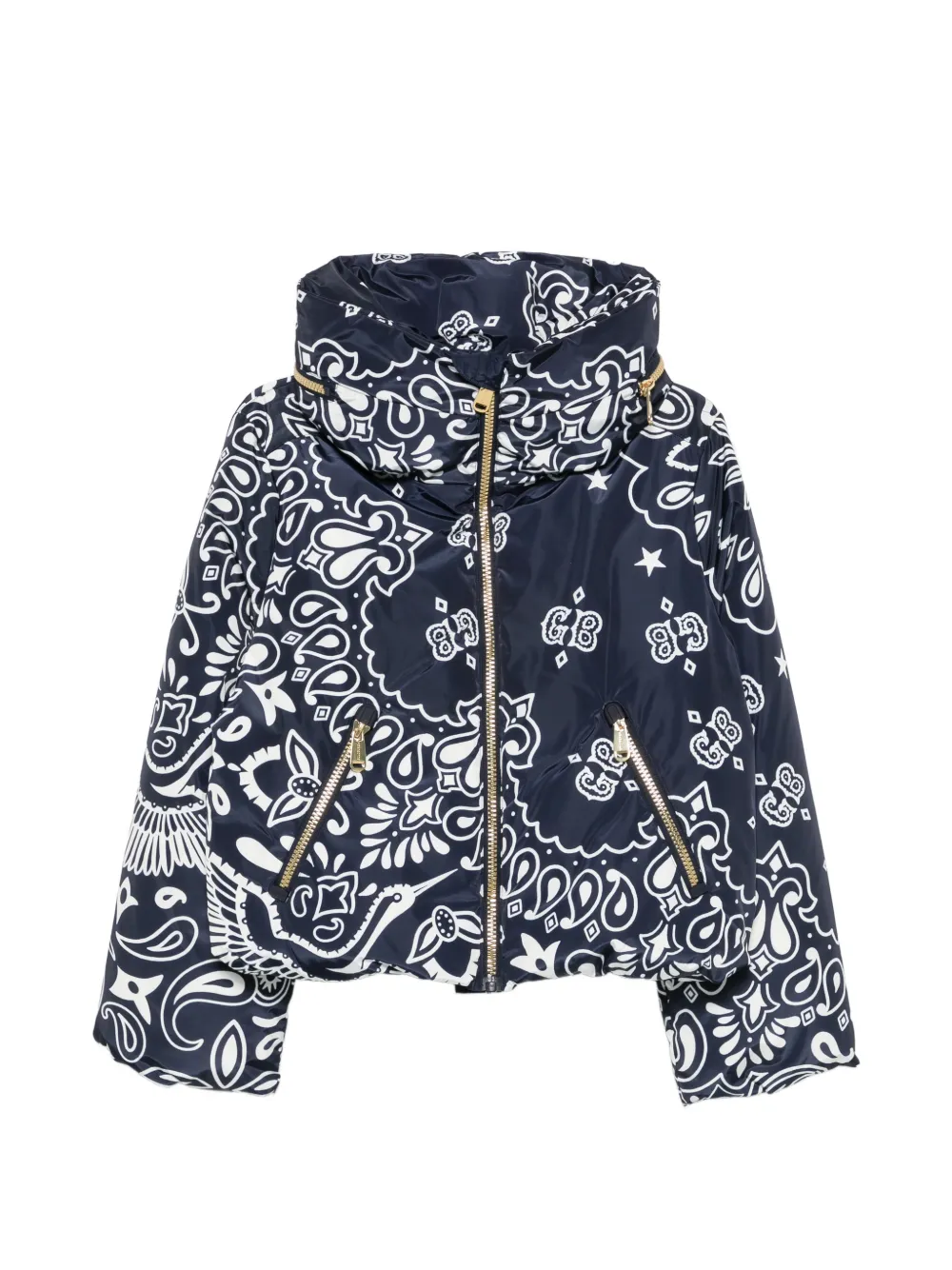 Goldbergh veste de ski Kyoki à imprimé bandana - Bleu Goldbergh veste de ski Kyoki à imprimé bandana - Bleu