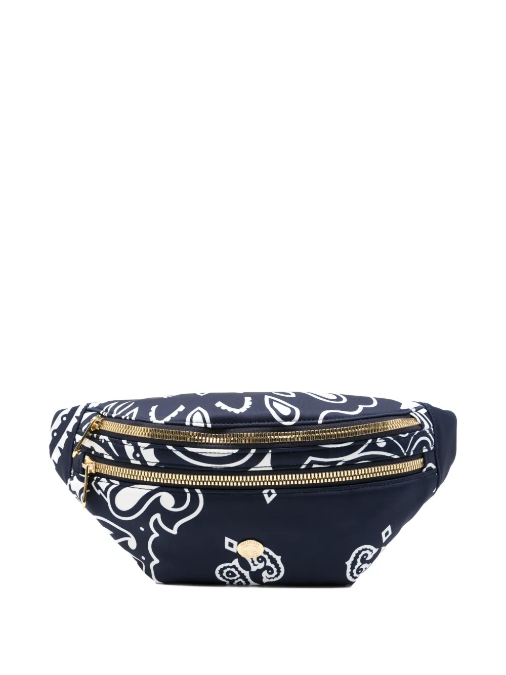Goldbergh Takara heuptas met bandana-print Blauw