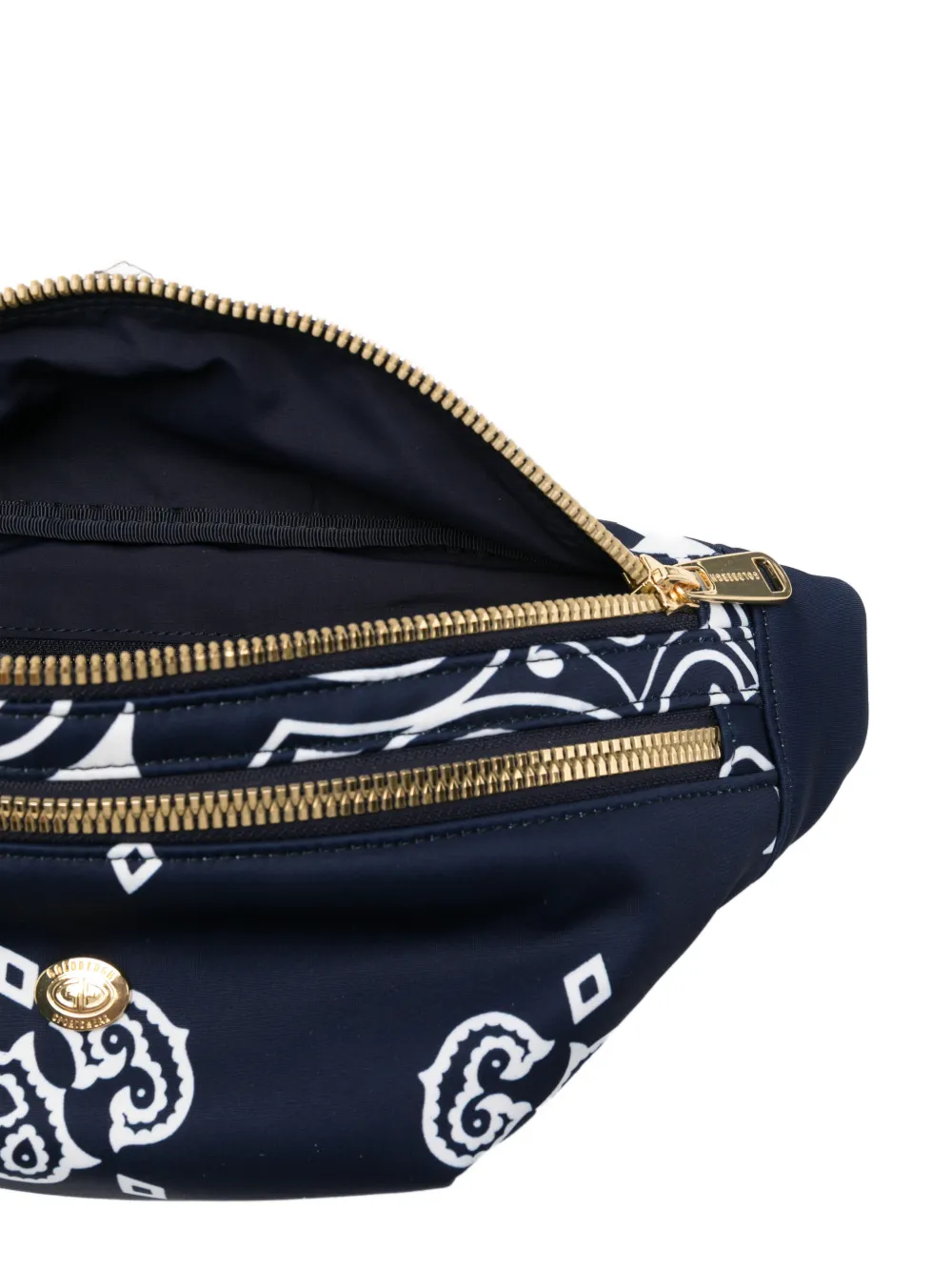 Goldbergh Takara heuptas met bandana-print Blauw